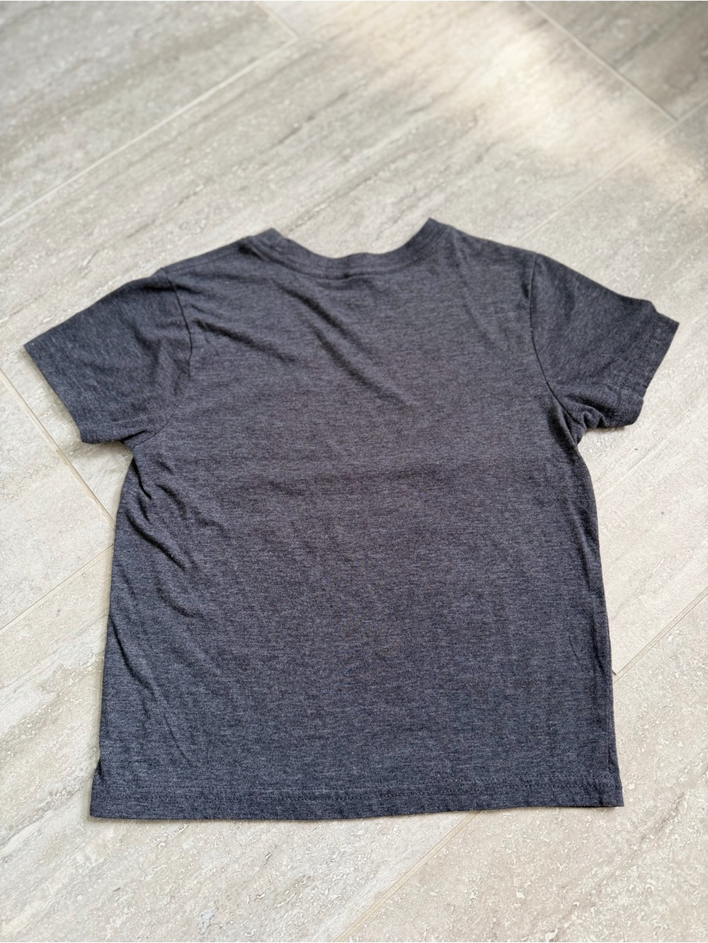 Harry Potter Hufflepuff Quidditch Kids T-Shirt Gray Size XS - Picture 2 of 3